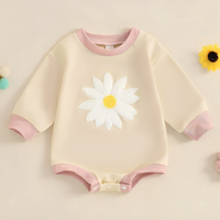 Long Sleeve Daisy Baby Bodysuit