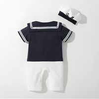 Sailor Cotton Costume Romper Jumpsuit