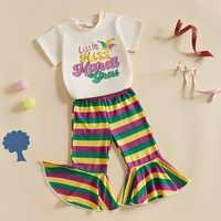 Little Miss Mardi Gras Toddler Set