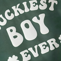 Long Sleeve Luckiest Boy Ever Baby Set