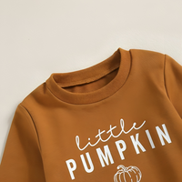 Little Pumpkin Flared Pants Baby Set