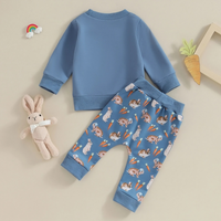 Long Sleeve Bunny Carrots Baby Set