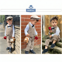 Fancy Formal Gentleman Cotton Baby Boy Outfit