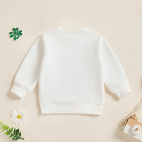 St. Patrick's Day Bow Toddler Sweatshirt