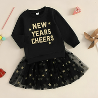 New Years Cheers Tulle Dress Set