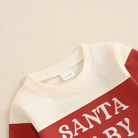 Long Sleeve Santa Baby Toddler Jogger Set