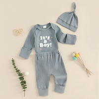 It's a Boy Romper Baby Set