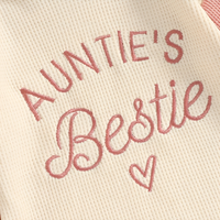 Auntie's Bestie Waffle Baby Bodysuit