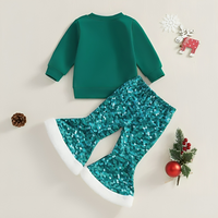 Christmas Vibes Long Sleeve Baby Set