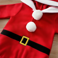 Santa Claus Christmas Theme Jumpsuit Romper