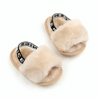 Comfy Plush Cotton Baby Sandals