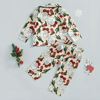 Western Christmas Baby Pajama Set