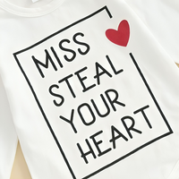 Miss Steal Your Heart Flared Pants Baby Set