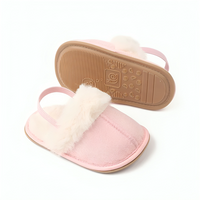 Fluffy Slipper Slides Baby Shoes