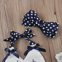 Sailor Anchor Top Romper Set