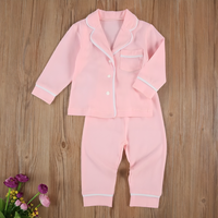 Long Sleeve Cotton Pajamas Set