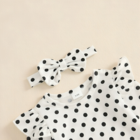 Long Sleeve Polka Dot Koala Baby Set