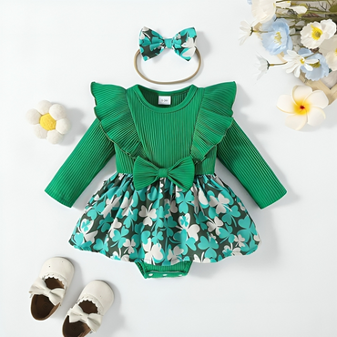 St Patrick's Day Cotton Romper Dress