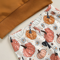 Little Pumpkin Flared Pants Baby Set