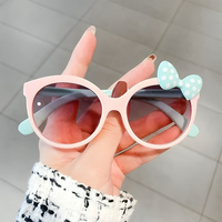 Cute Bow Decor UV Protection Sunglasses