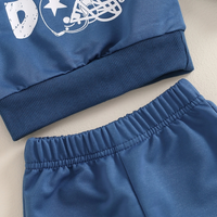 Long Sleeve Blue Game Day Baby Jogger Set