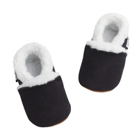 Unisex Solid Plush Baby Shoes