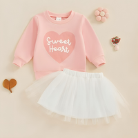 Sweetheart Tulle Skirt Toddler Set