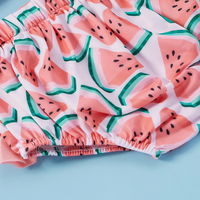 Watermelon Ruffled Baby Bikini Swimsuit