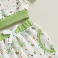 St. Patrick's Day Bows Baby Set