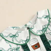 St. Patrick's Day Collar Doll Baby Romper