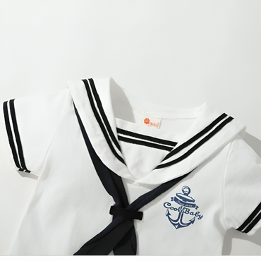 Sailor Cotton Costume Romper Jumpsuit