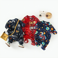 Warm Cozy Christmas Holiday Fleece Jumpsuits