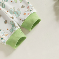 St. Patrick's Day Bows Baby Set