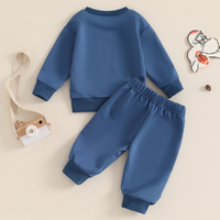 Long Sleeve Blue Game Day Baby Jogger Set