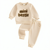 Long Sleeve Mini Bestie Embroidered Baby Set