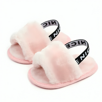 Comfy Plush Cotton Baby Sandals