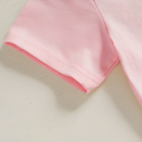 Lucky Pink Tee Flared Pants Toddler Set