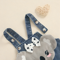 Long Sleeve Polka Dot Koala Baby Set