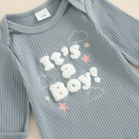 It's a Boy Romper Baby Set