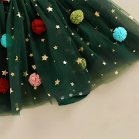 Christmas Tree Ruffle Tulle Tutu Dress