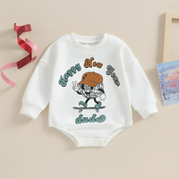 New Year Vibes Print Baby Bodysuit