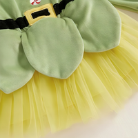 Christmas Elf Tulle Baby Costume Dress