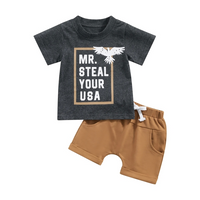 Mr. Steal Your USA Baby Set