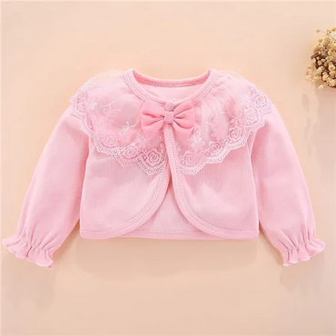 Lace Princess Cotton Coat Top