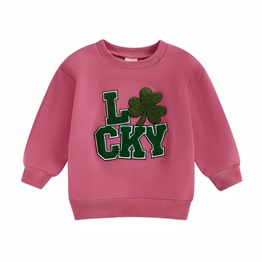 Lucky Irish Toddler Embroidered Sweatshirt