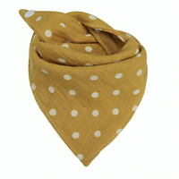 Solid Color Triangle Scarf Bib