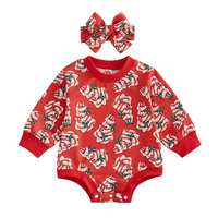 Long Sleeve Yummy Christmas Baby Bodysuit