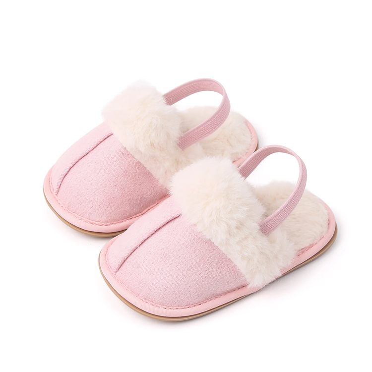 Fluffy Slipper Slides Baby Shoes