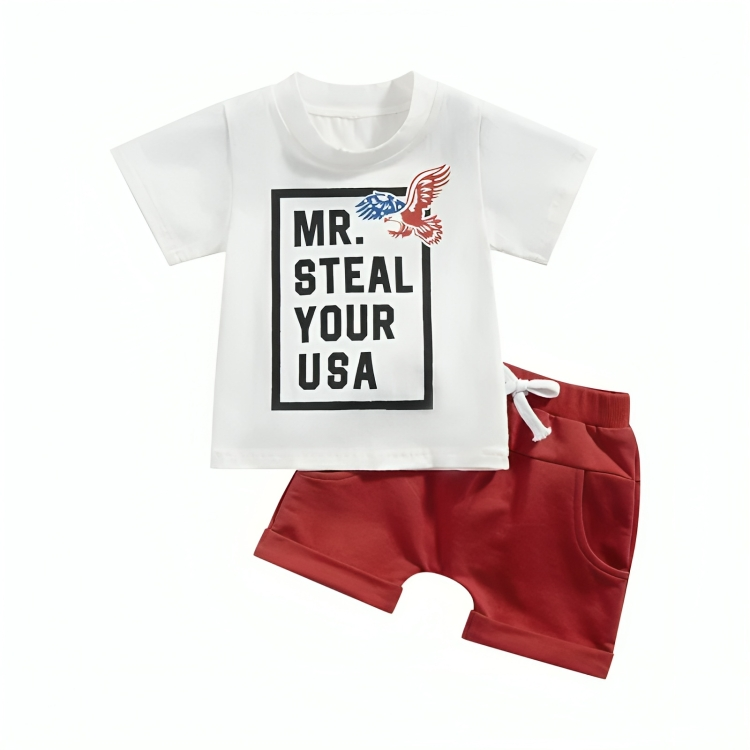 Mr. Steal Your USA Baby Set