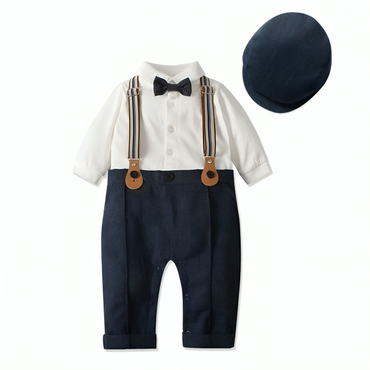 Fancy Formal Gentleman Cotton Baby Boy Outfit